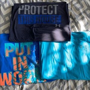 Under Armour/Adidas shirt Bundle